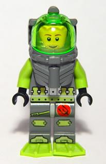 LEGO Minifigure-Atlantis Diver 4 - Lance Spears with Flippers-Atlantis-ATL006-Creative Brick Builders